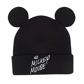 Hatt Mickey Mouse Peeping Svart