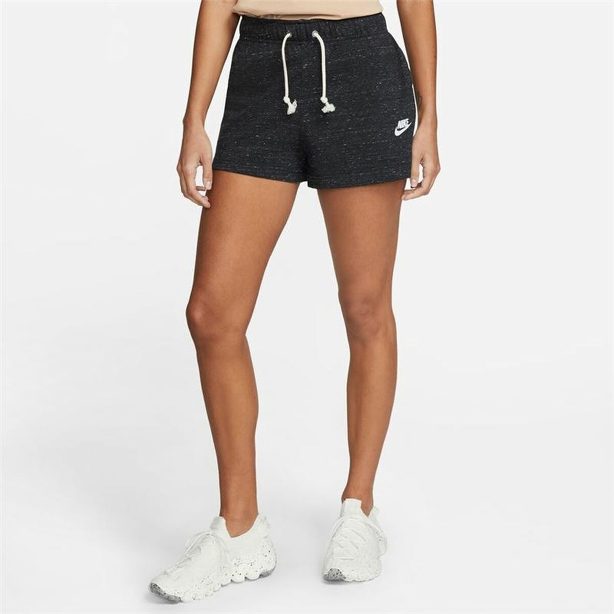 Sportshorts för kvinnor Nike Sportswear Gym Vintage Svart - 5