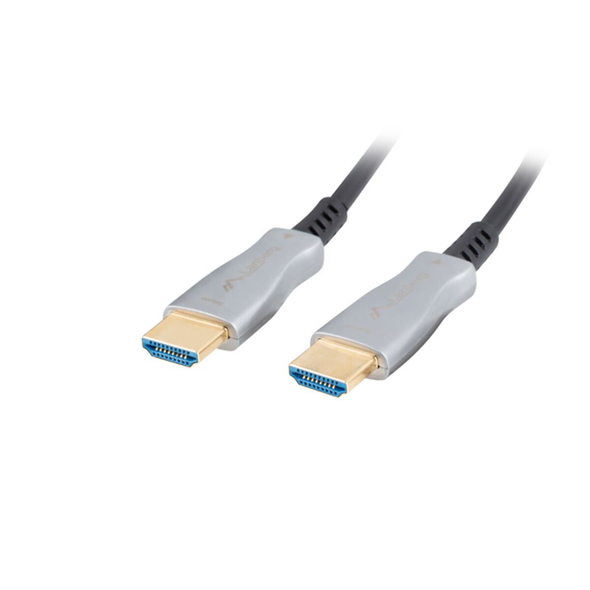 Kabel HDMI Lanberg CA-HDMI-20FB-0100-BK Svart 10 m