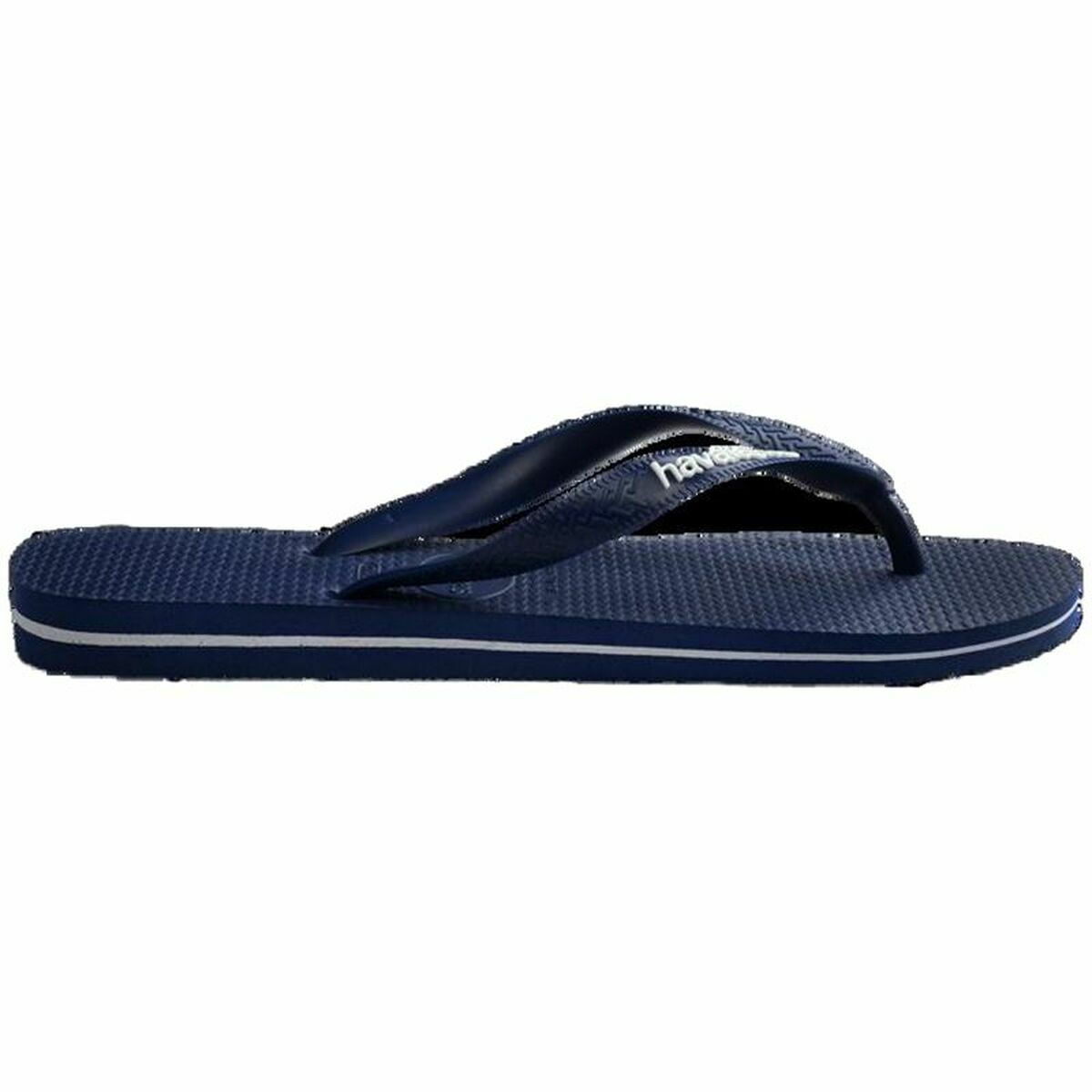 Strandtofflor för män Havaianas Logo Blå