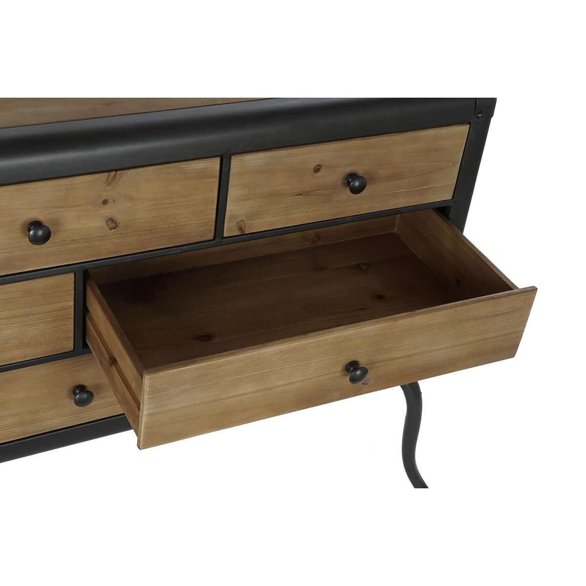 Byrå DKD Home Decor Gran Metall (129 x 42 x 79 cm) - 7