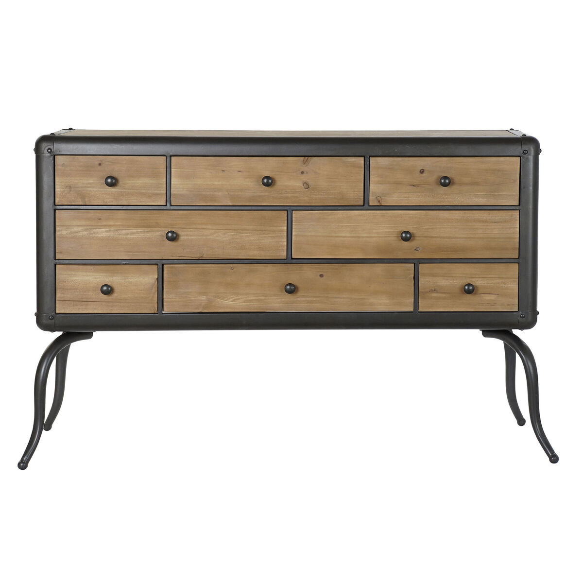Byrå DKD Home Decor Gran Metall (129 x 42 x 79 cm) - 5