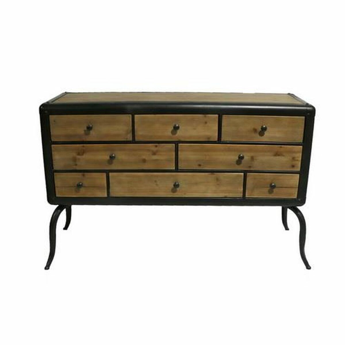 Byrå DKD Home Decor Gran Metall (129 x 42 x 79 cm) - 2