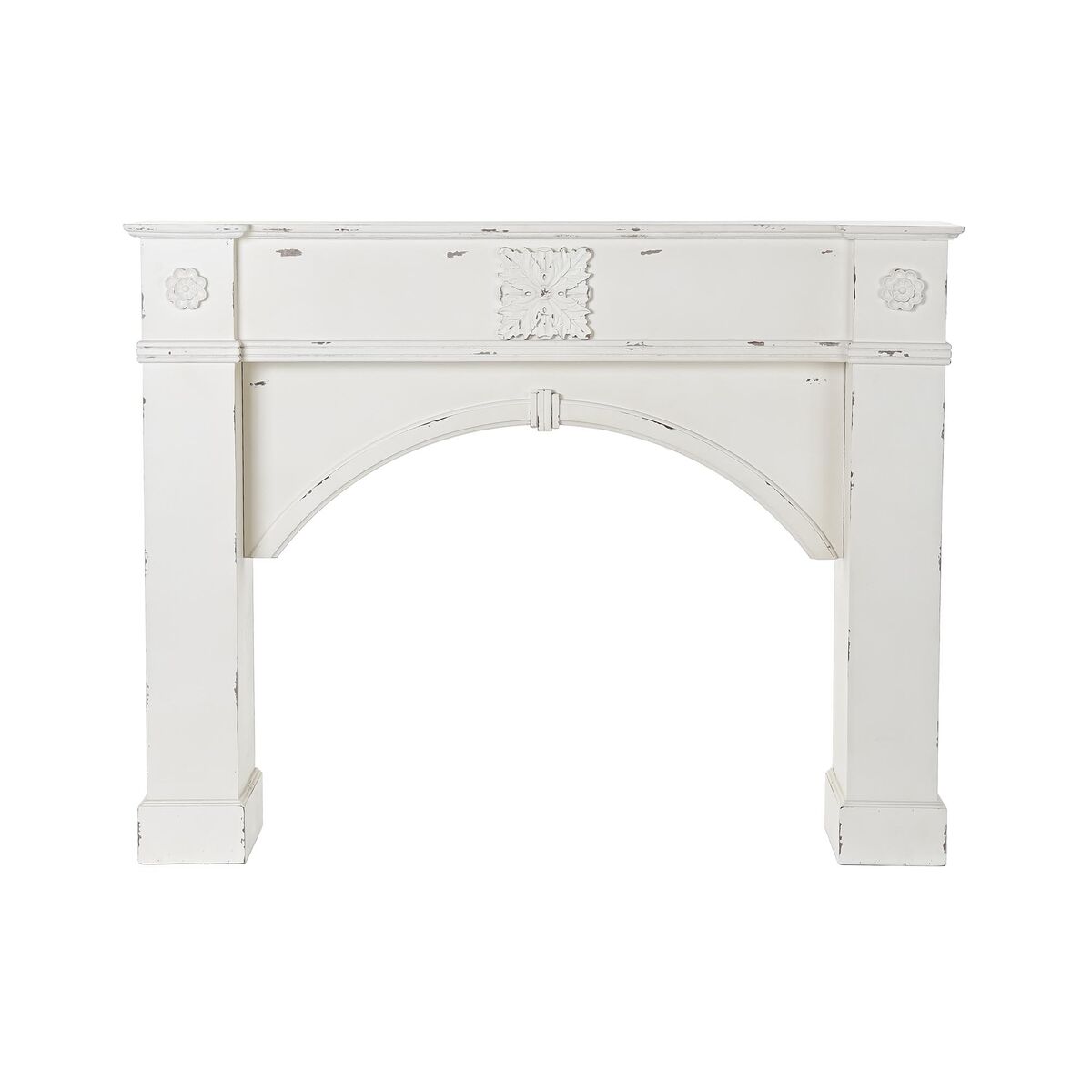 Öppen spis DKD Home Decor Gran Trä MDF (140 x 28 x 110 cm) - 3