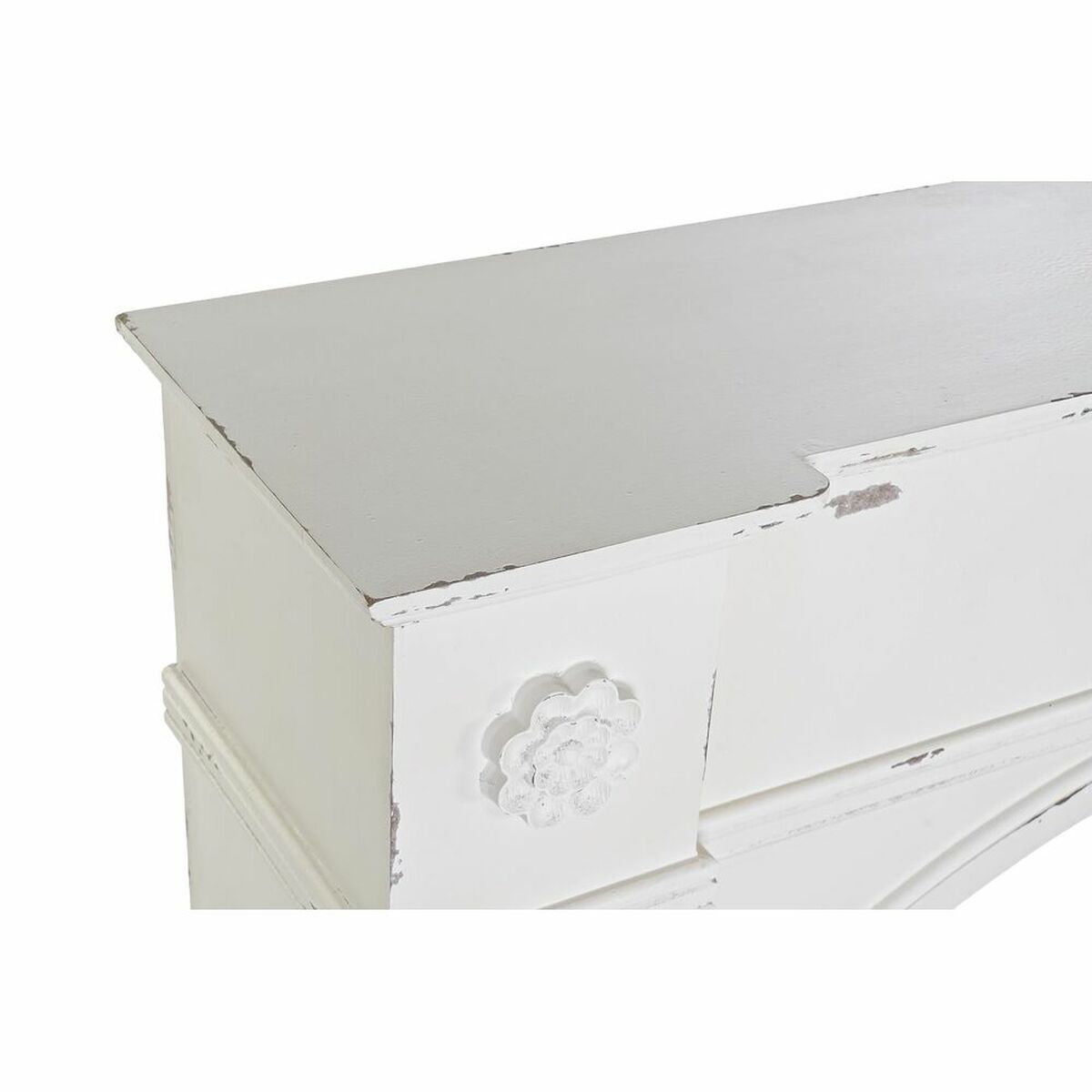 Öppen spis DKD Home Decor Gran Trä MDF (140 x 28 x 110 cm) - 2