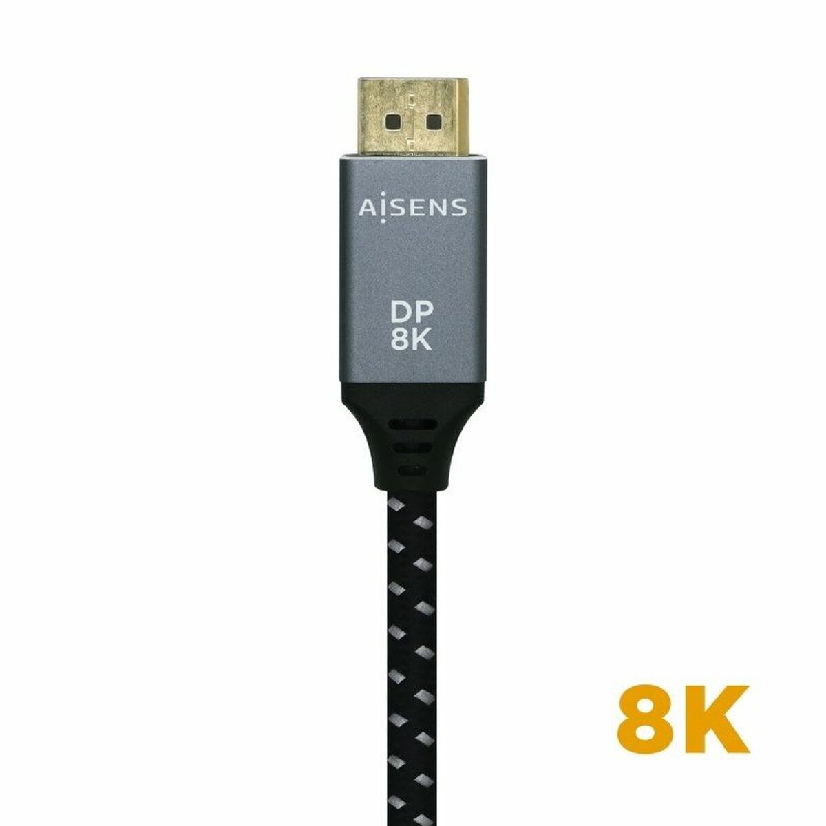 DisplayPort Kabel Aisens A149-0438 Svart Svart/Grå 3 m - 2