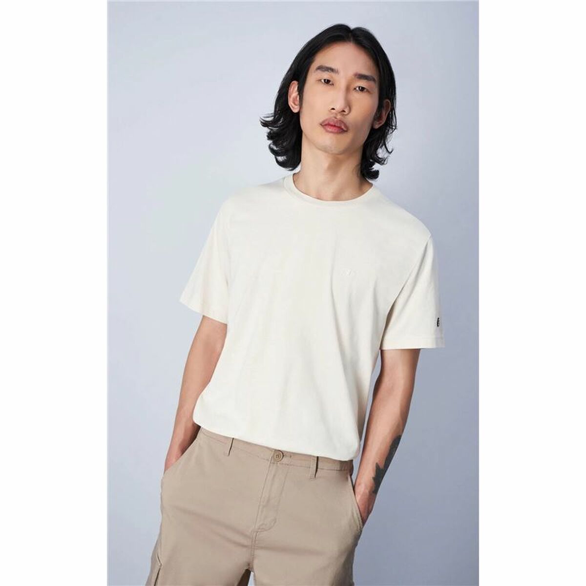 T-shirt med kortärm Herr Champion Crewneck - 2