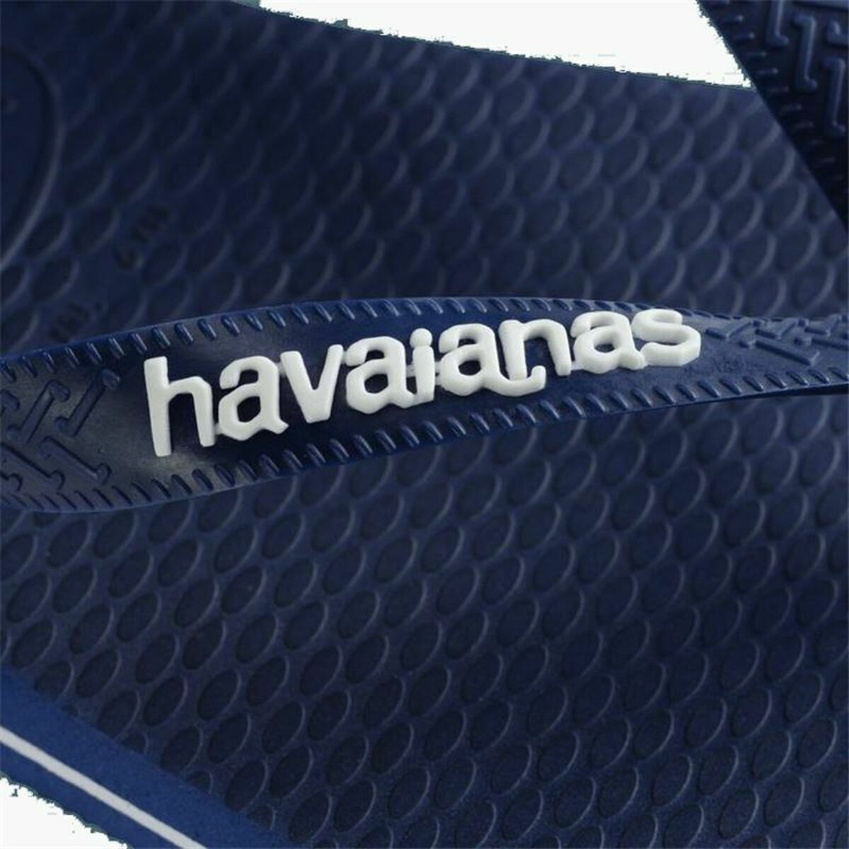 Strandtofflor för män Havaianas Logo Blå - 4