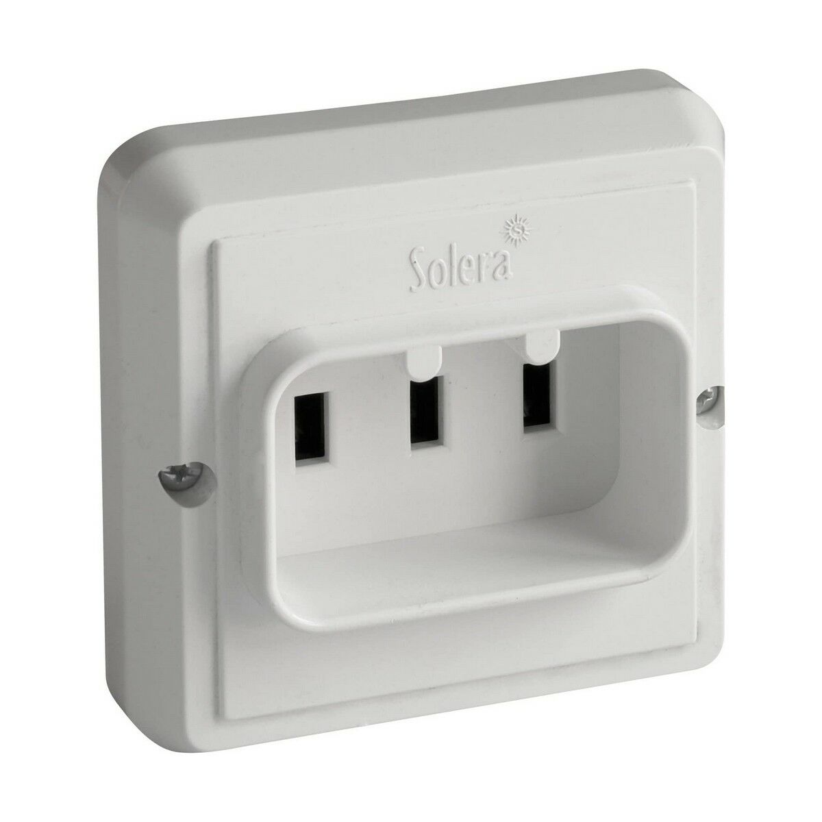Eluttag Solera Bipolär Kök Vit 3500 W 25 A - 2