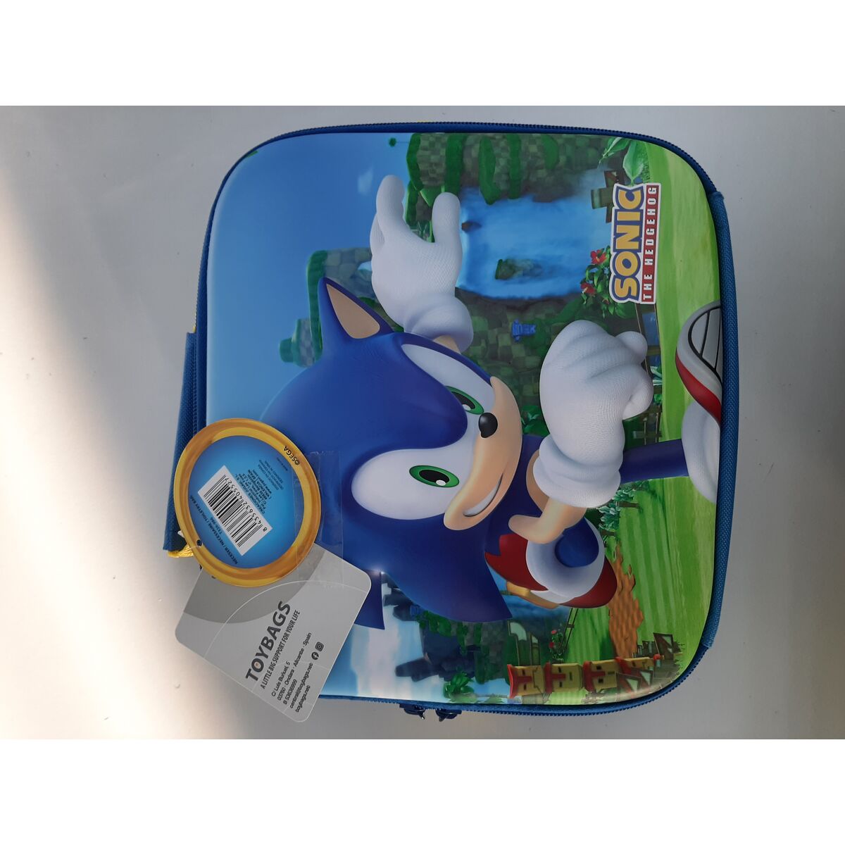 Skolryggsäck 3D Sonic 22 x 20 x 7 cm - 3