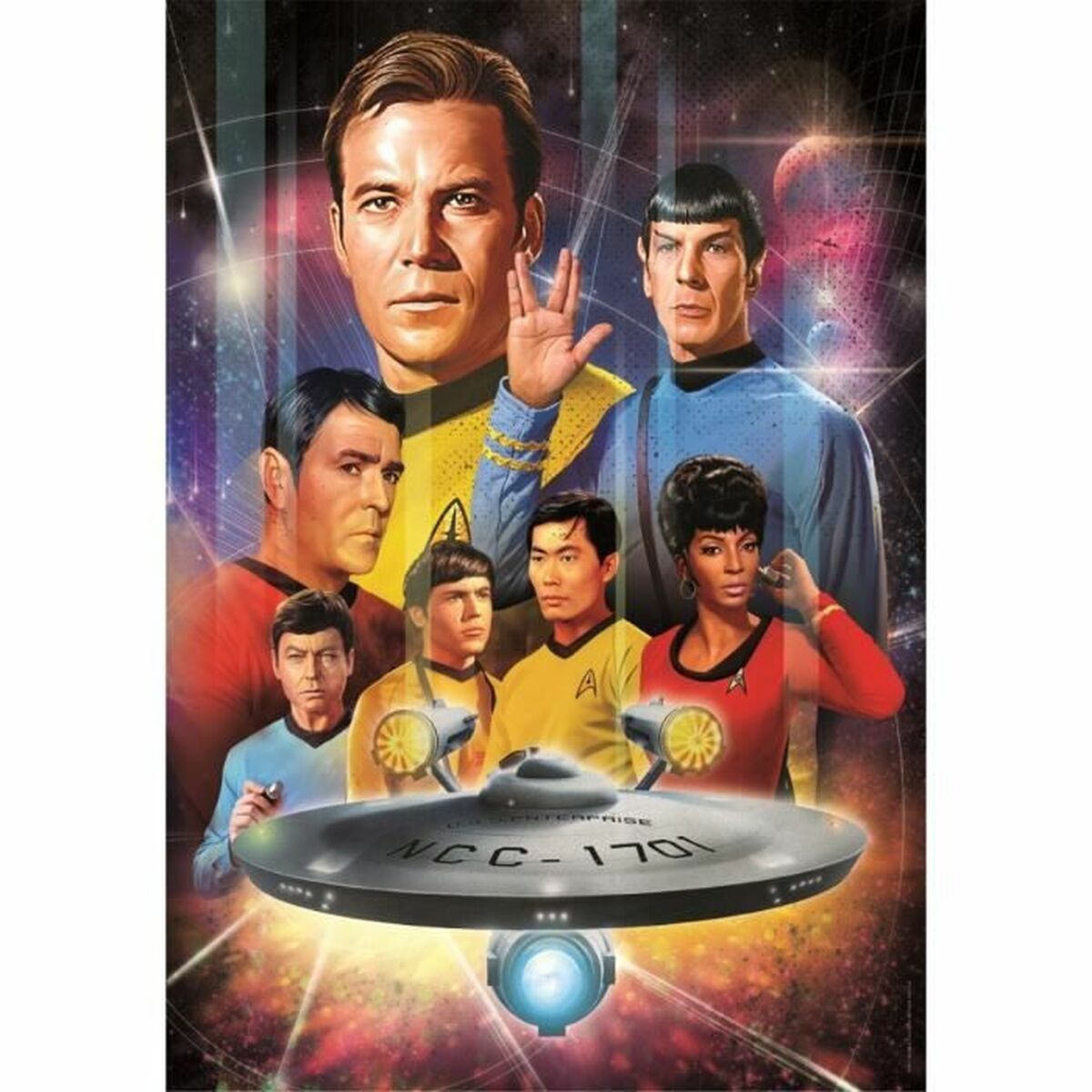 Pussel Clementoni Cult Movies - Star Trek 500 Delar - 2