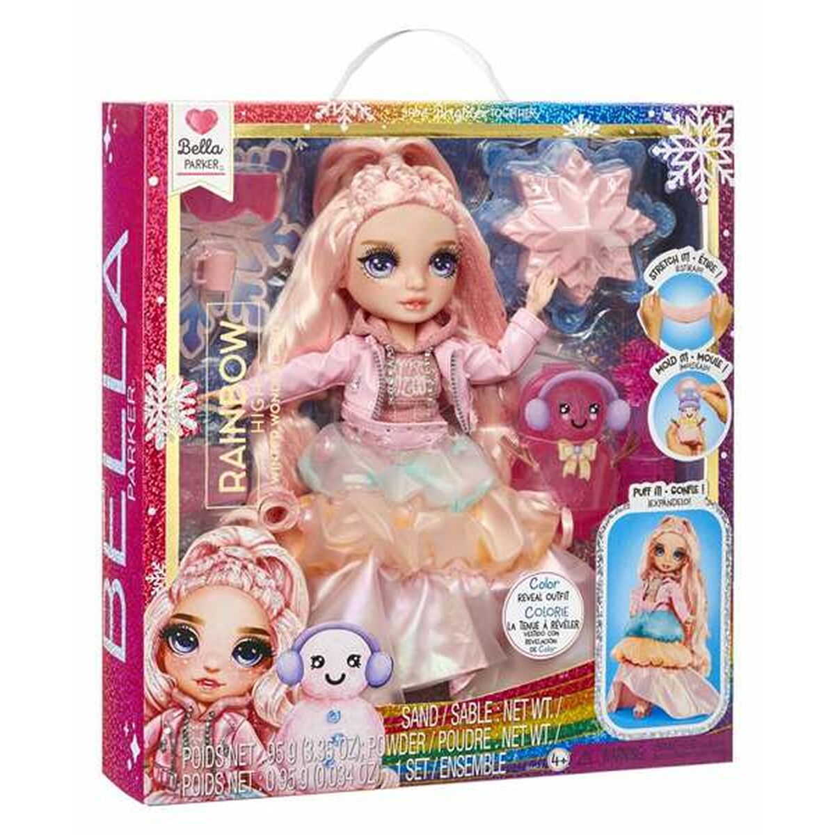 Docka MGA Rainbow High Winter Wonderland 22 cm - 3