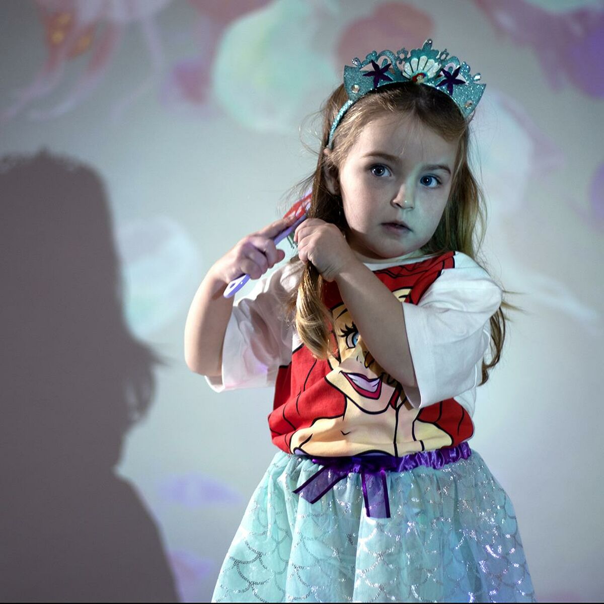 Utredningsborste Disney Princess Purpur - 2