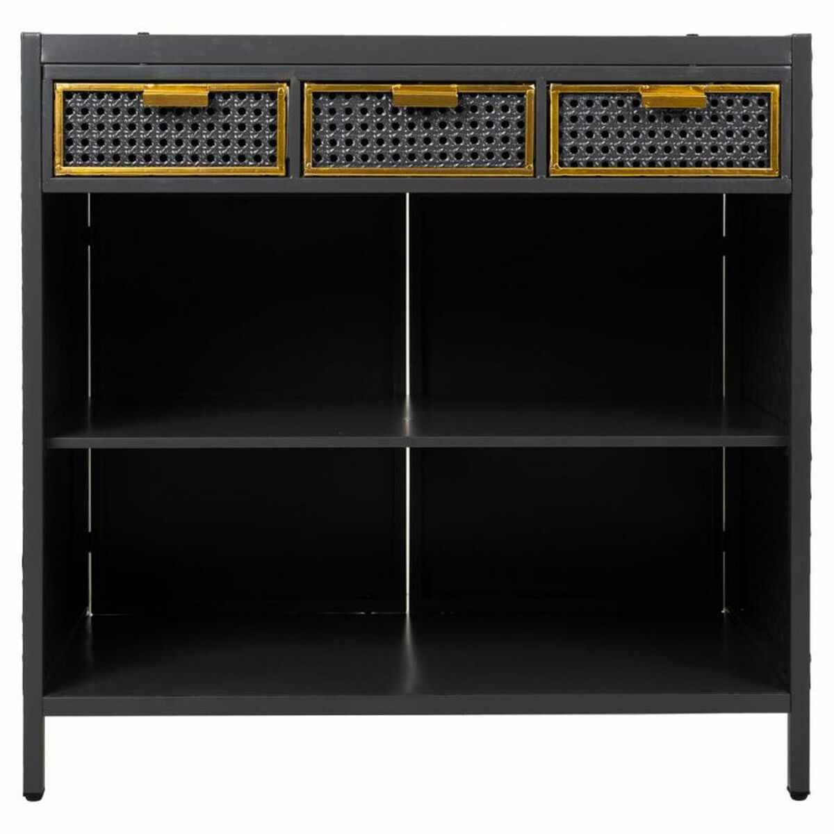 Skänk Alexandra House Living Grå Järn Granträ 40 x 79 x 80 cm - 5