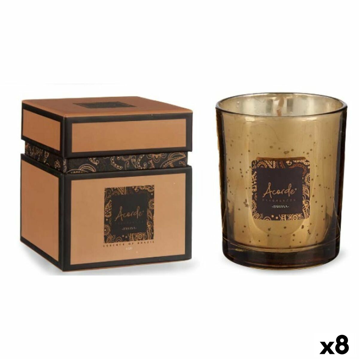 Doftljus Acorde 7OZ-VANILLA Vanilj 200 ml (8 antal) - 3