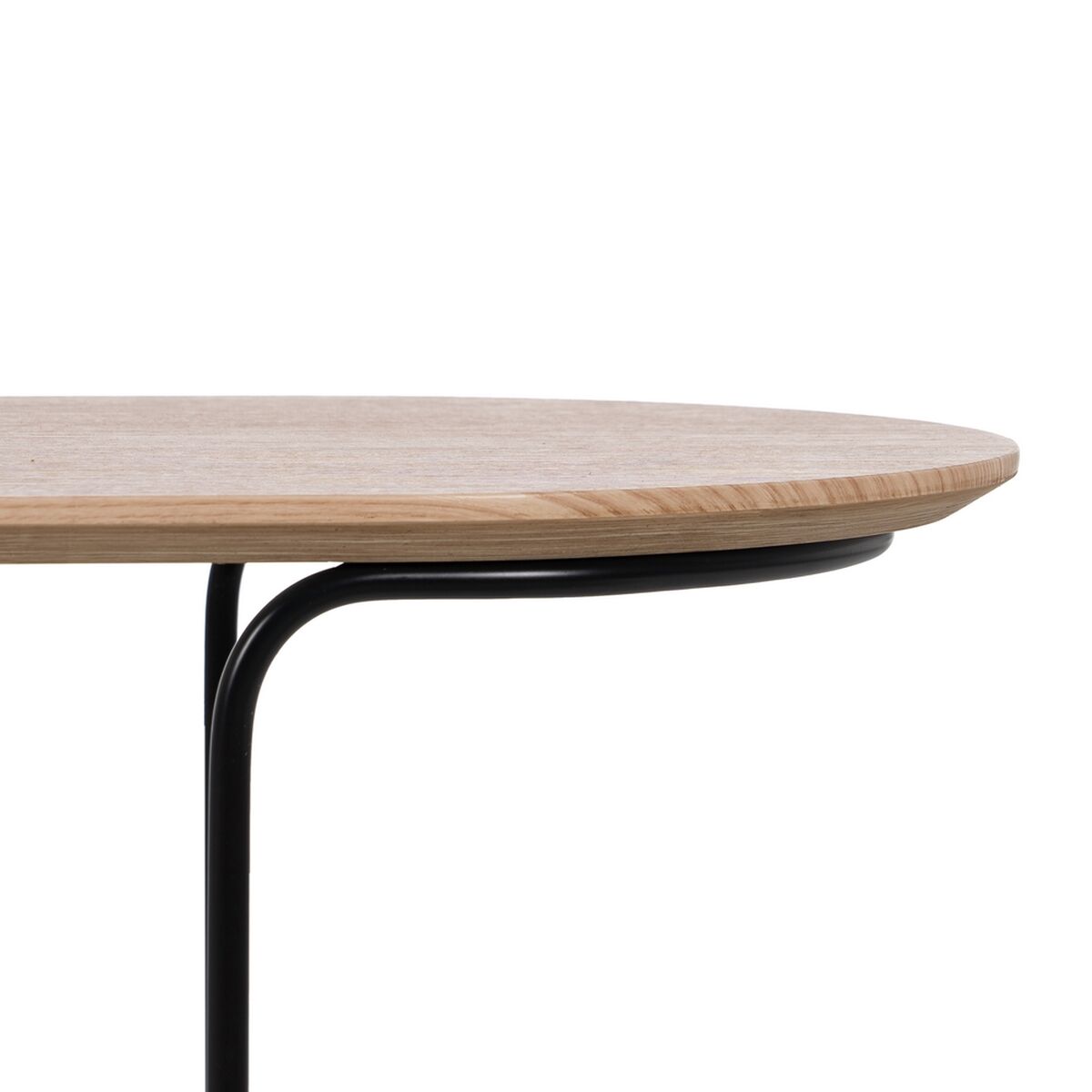 Soffbord NUDE Svart Naturell 100 x 40 x 38 cm - 7