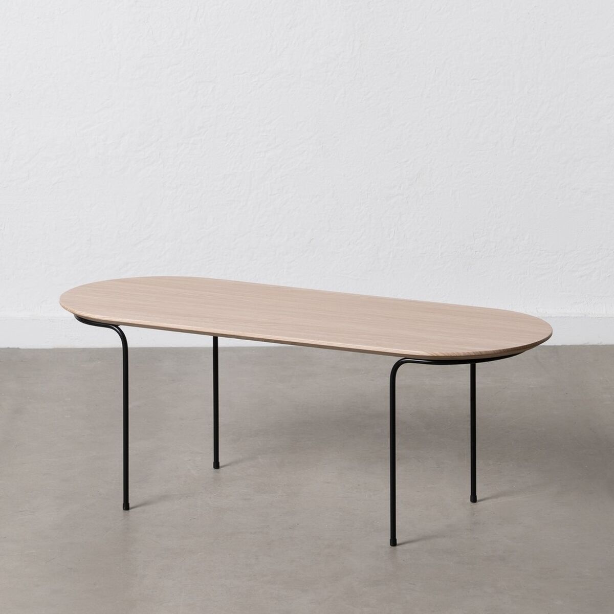 Soffbord NUDE Svart Naturell 100 x 40 x 38 cm - 8