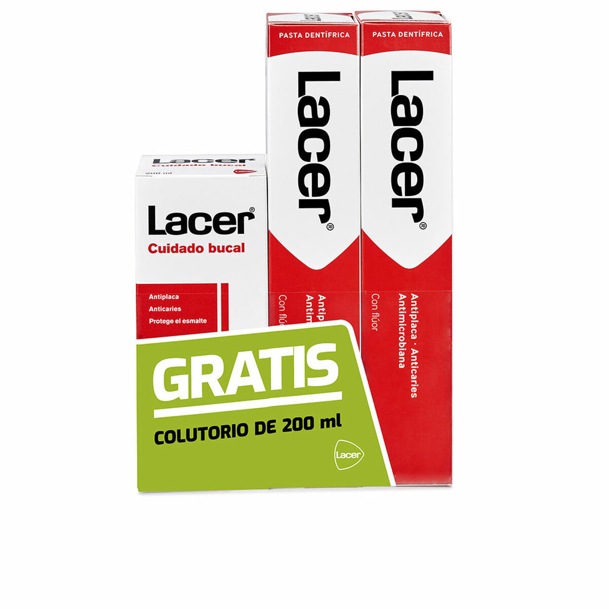 Tandkräm Complete Action Lacer 2 x 125 ml