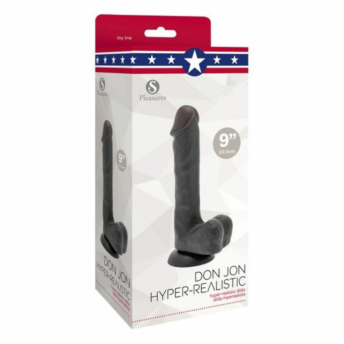 Realistisk dildo S Pleasures Don Jon Silikon (18 cm) - 5