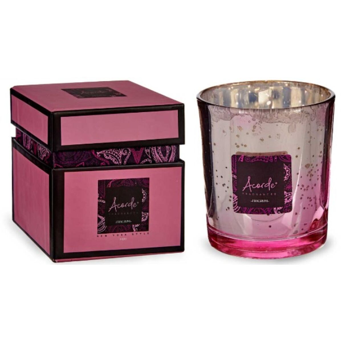 Doftljus Acorde Jordgubbe Tjock Vaniljsås 200 ml (8 antal) - 2