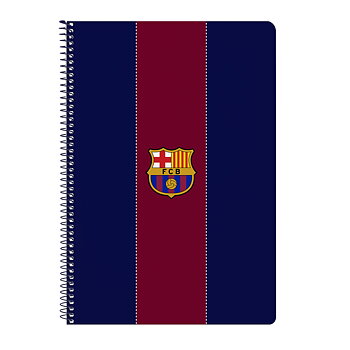 Anteckningsbok F.C. Barcelona Röd Marinblå A4 80 Blad