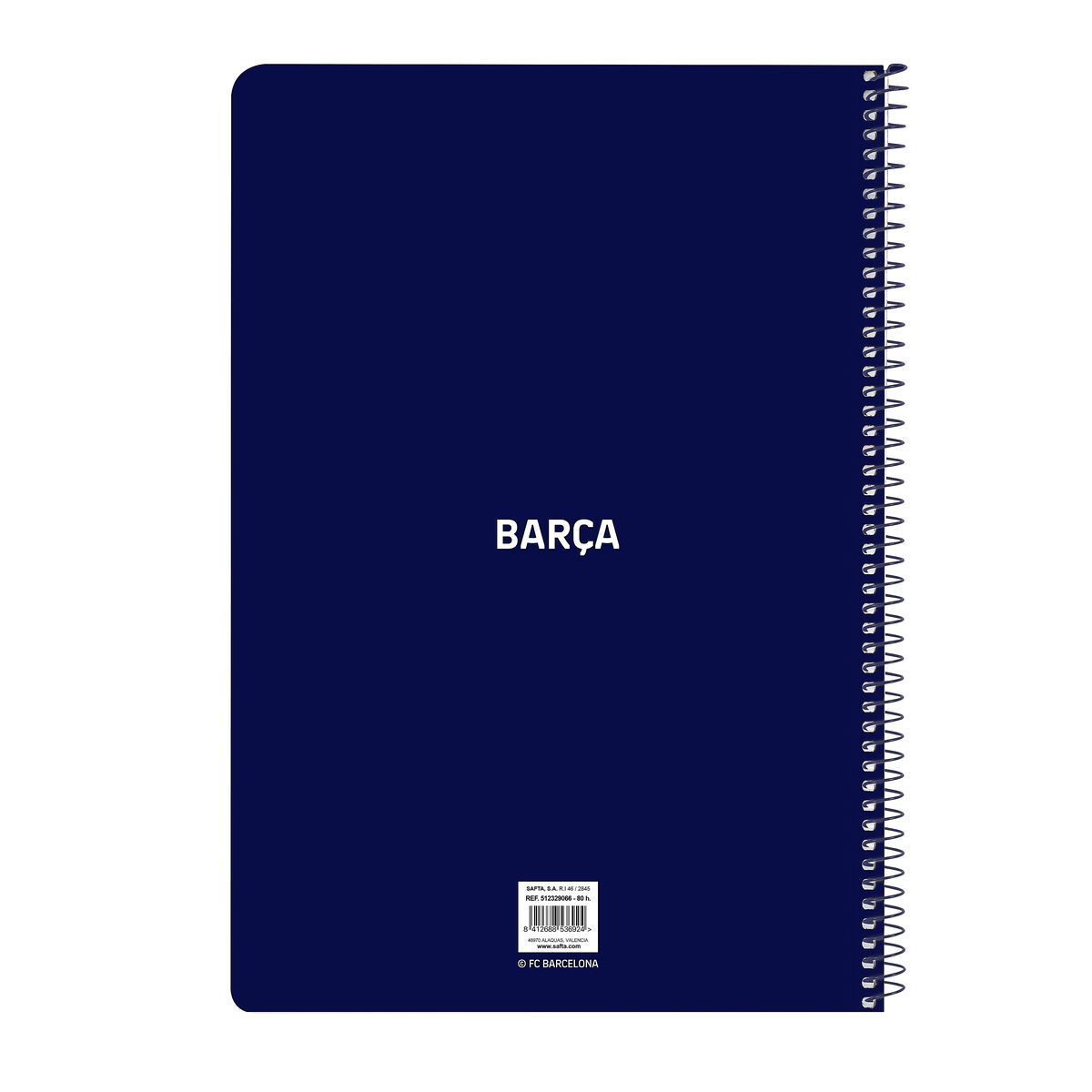 Anteckningsbok F.C. Barcelona Röd Marinblå A4 80 Blad - 2