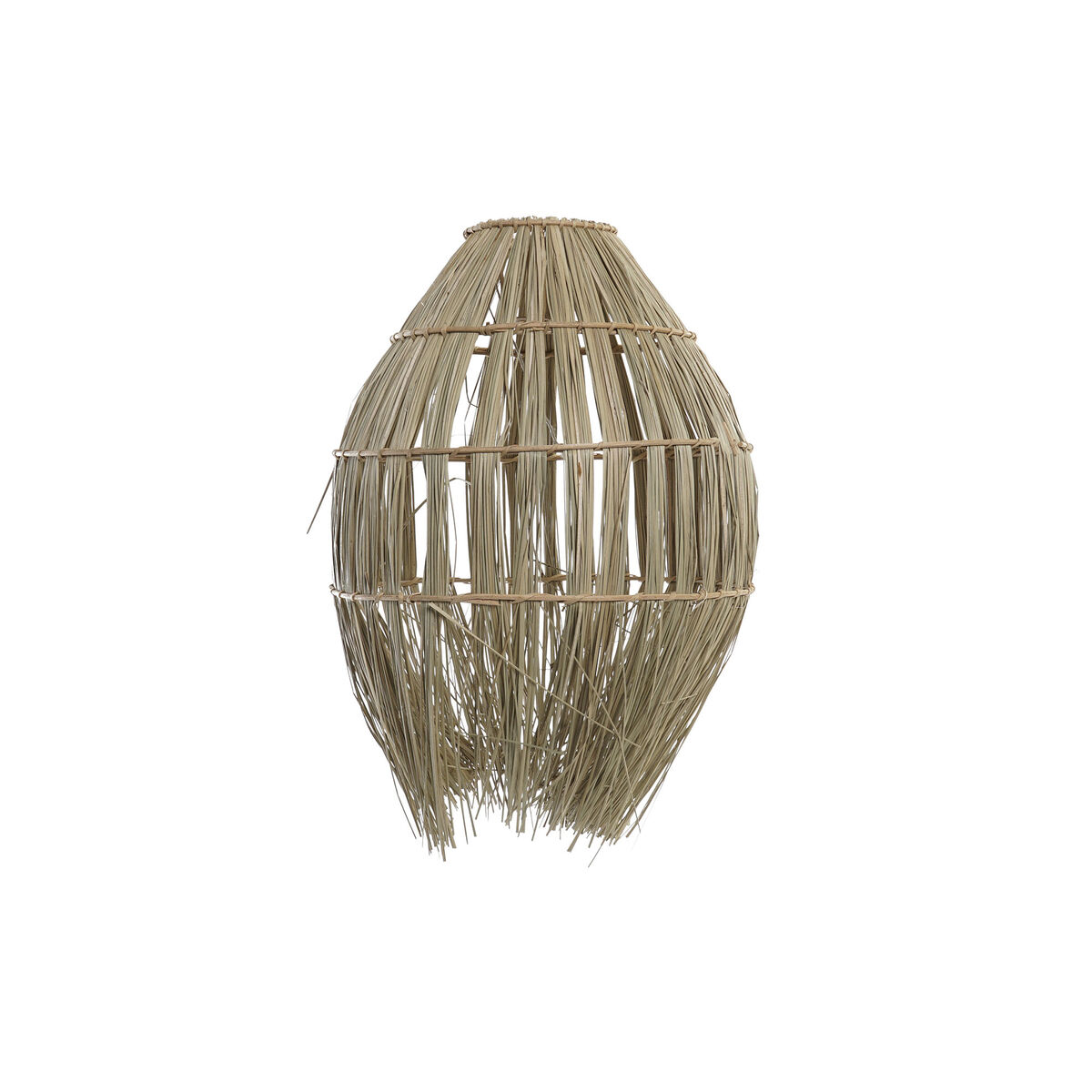 Lampskärm DKD Home Decor Naturliga fibrer (36 x 36 x 48 cm)