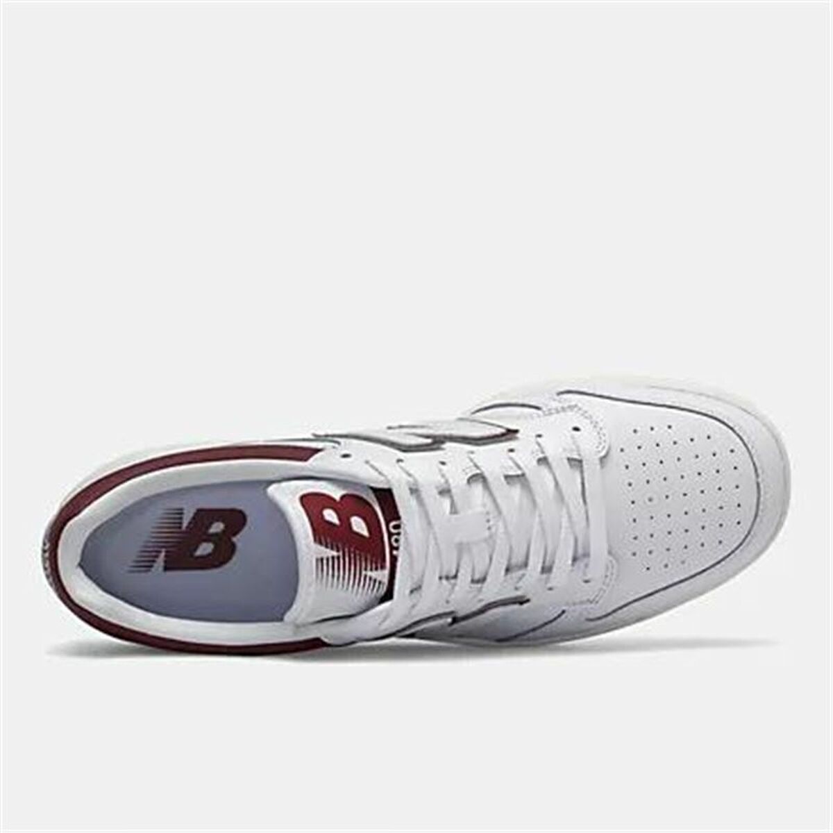Gymnastikskor, Herr New Balance 480 Vit Mörkröd - 4