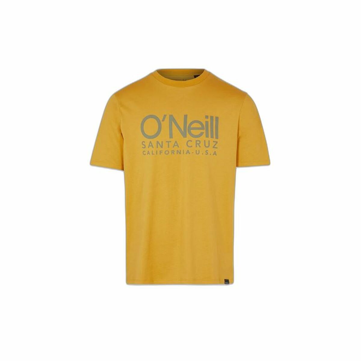 T-shirt med kortärm Herr O'Neill Cali Original Gyllene