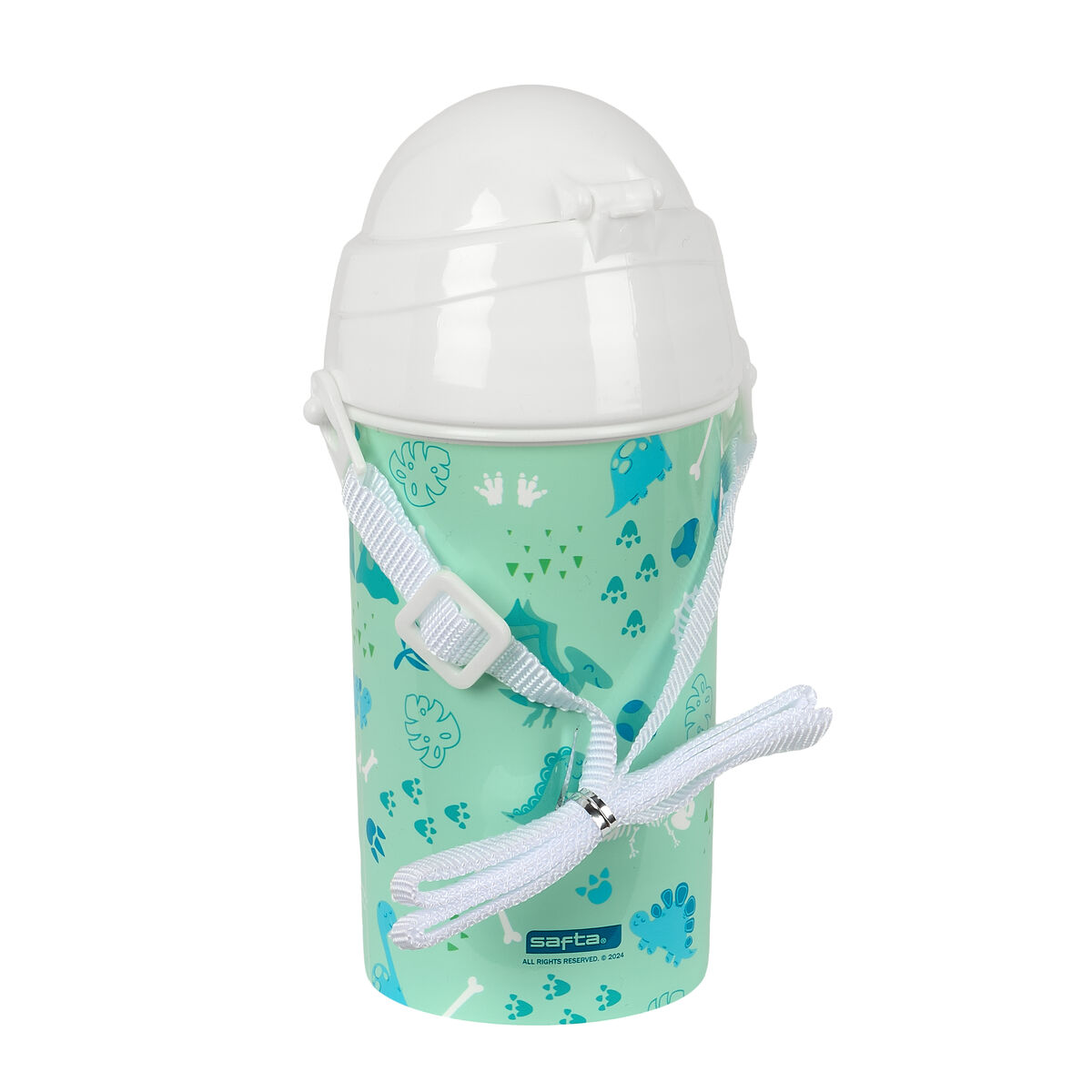 Vattenflaska Safta Dino Grön PVC 500 ml - 3
