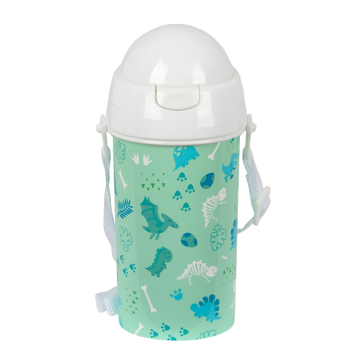 Vattenflaska Safta Dino Grön PVC 500 ml