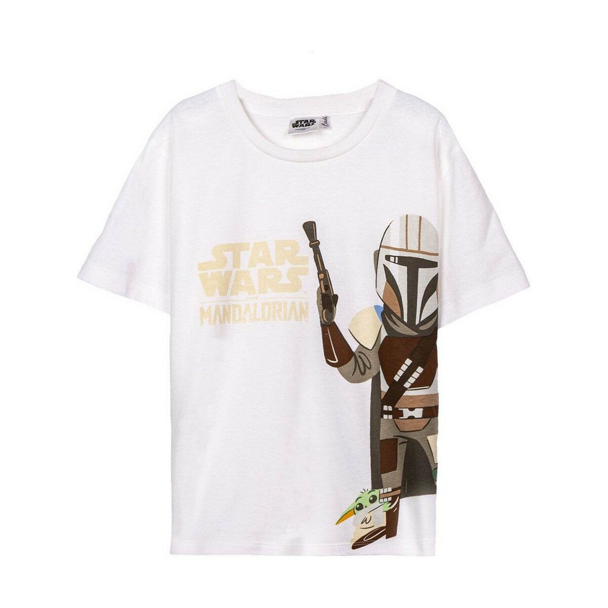 T-shirt med kortärm The Mandalorian Brun