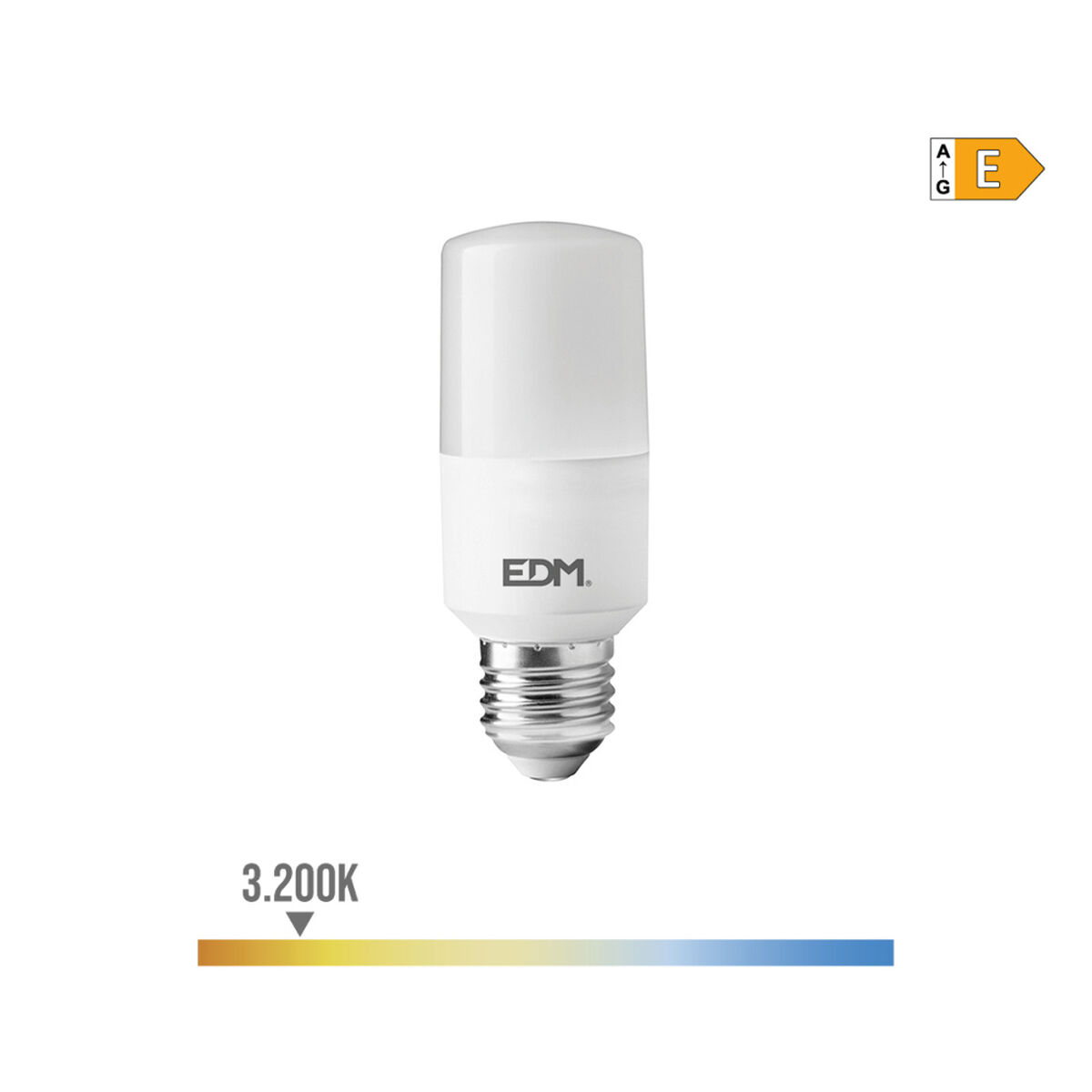 LED-lampa EDM 98839 E 10 W E27 1100 Lm Ø 4 x 10,7 cm Rörformig - 6