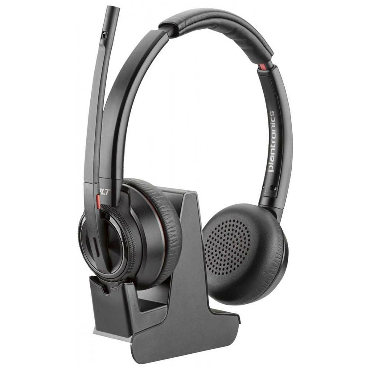 Hörlurar med Mikrofon Poly Savi 8220 Uc Svart - 2