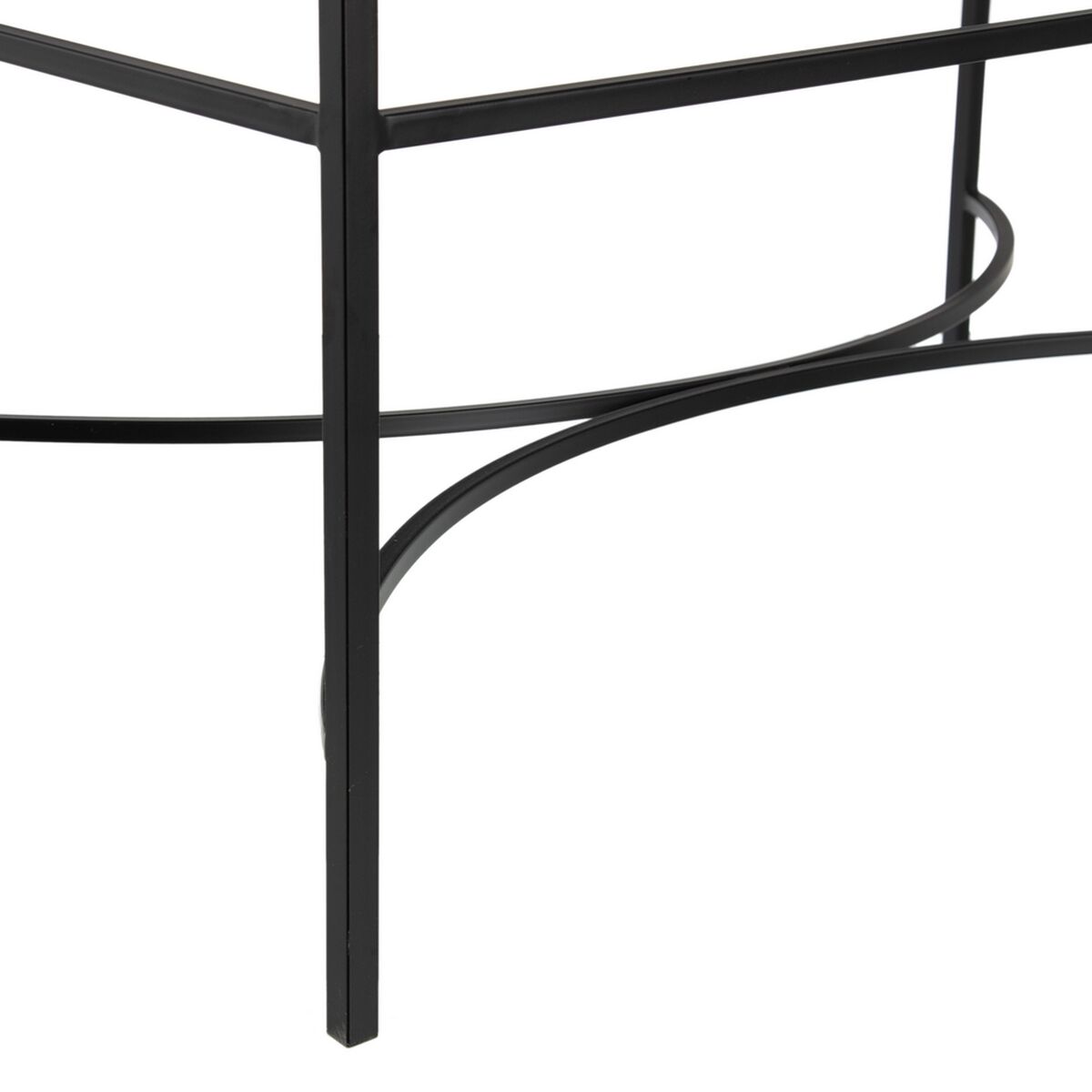 Soffbord 100 x 60 x 45,5 cm Glas Metall - 3