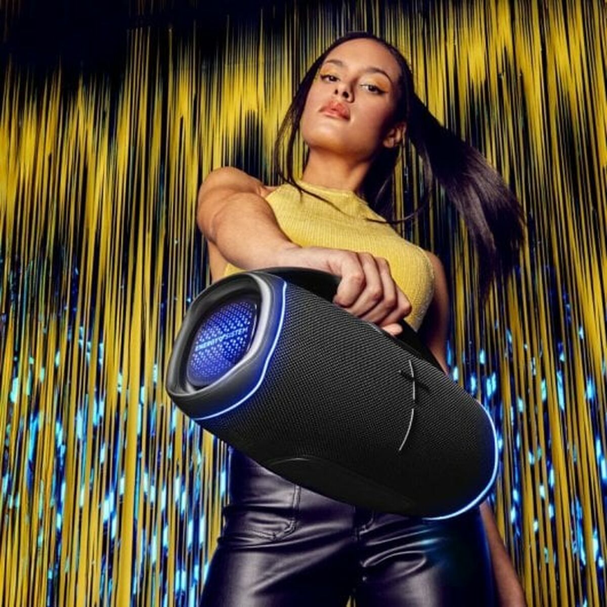 Bärbar Högtalare Energy Sistem 458837 Svart 80 W - 6