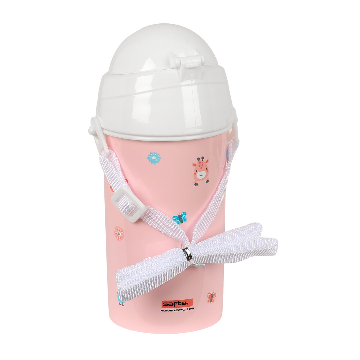 Vattenflaska Safta Jirafa Korall PVC 500 ml - 3