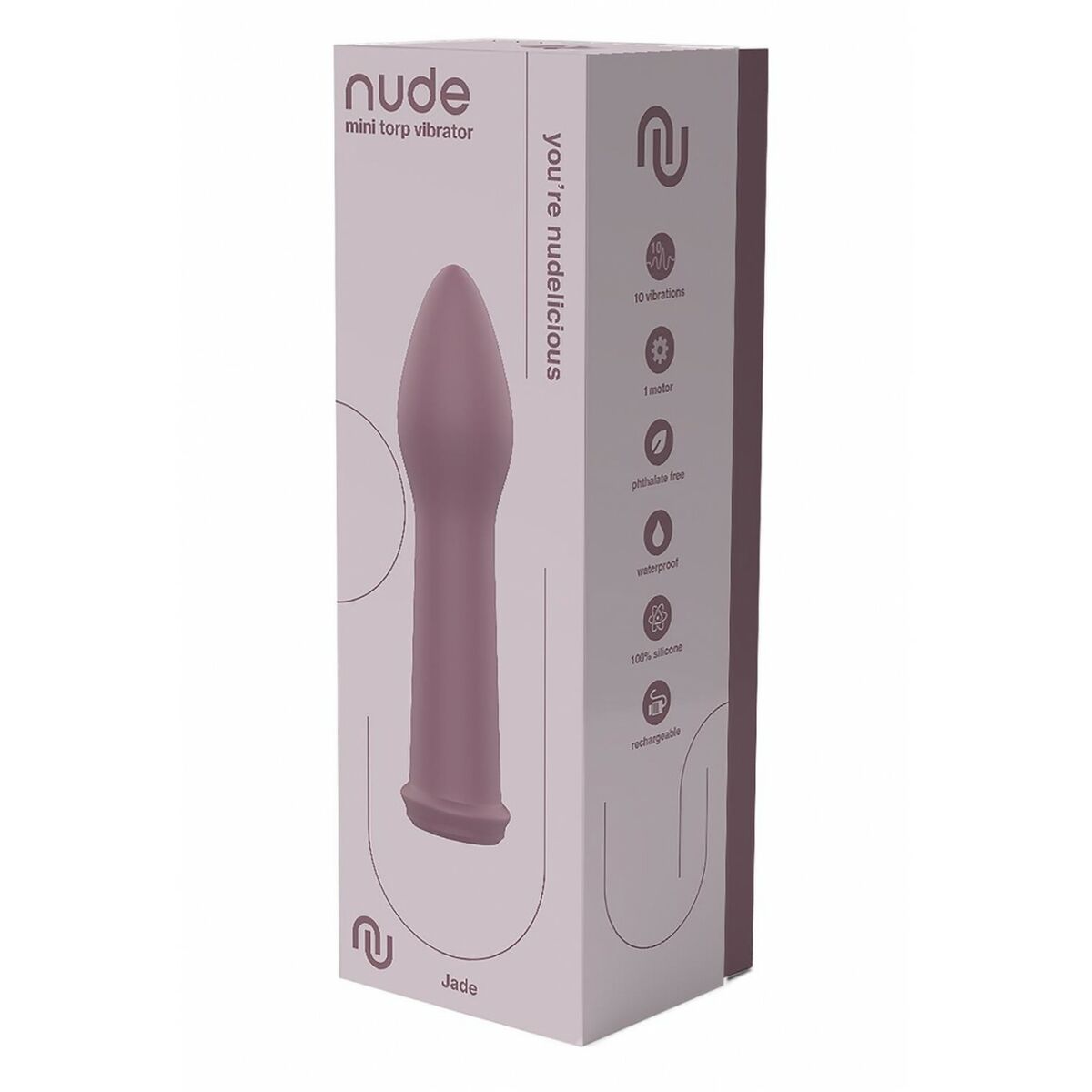 Minivibrator Dream Toys Nude Jade Mini Torp - 2