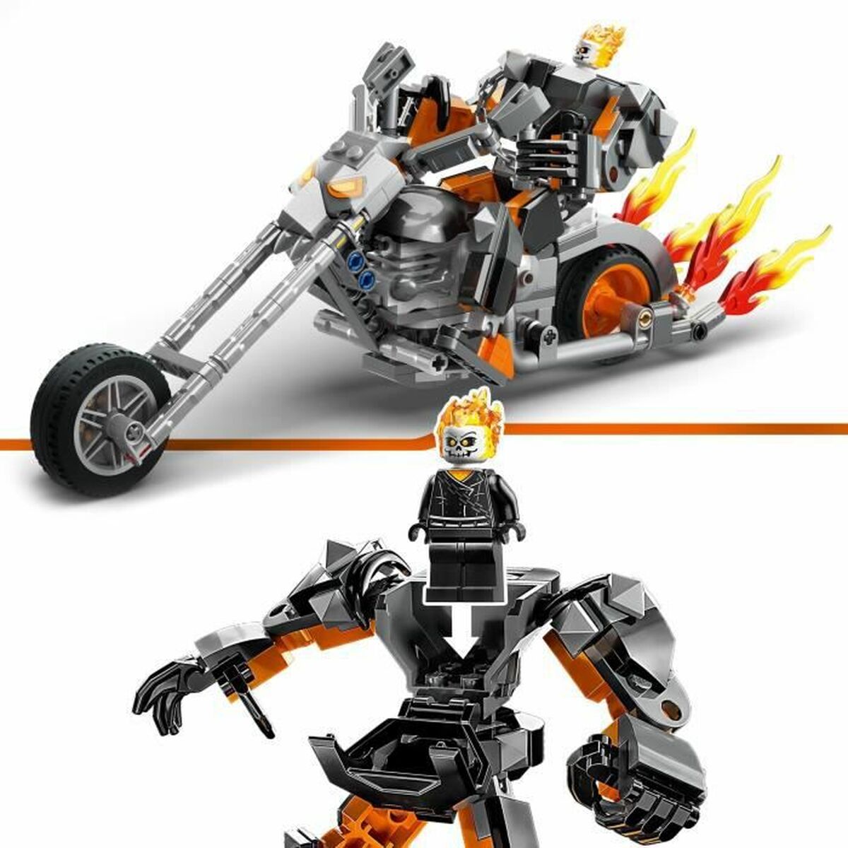 Byggsats Lego 76245 Ghost Rider 264 piezas - 3