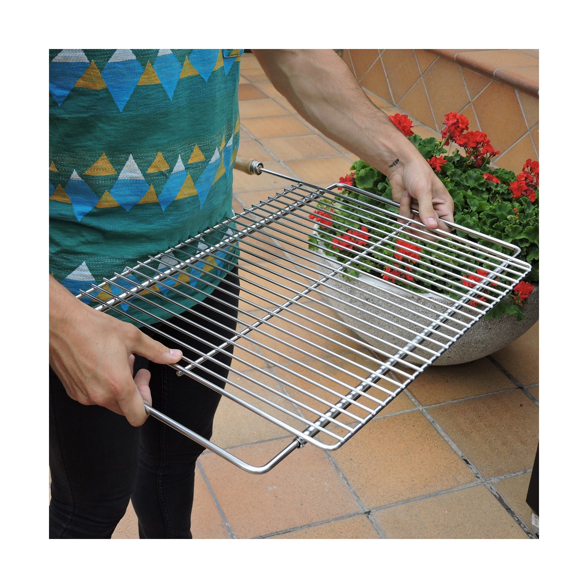 Grill Sauvic Förzinkat stål 50 x 40 cm - 9