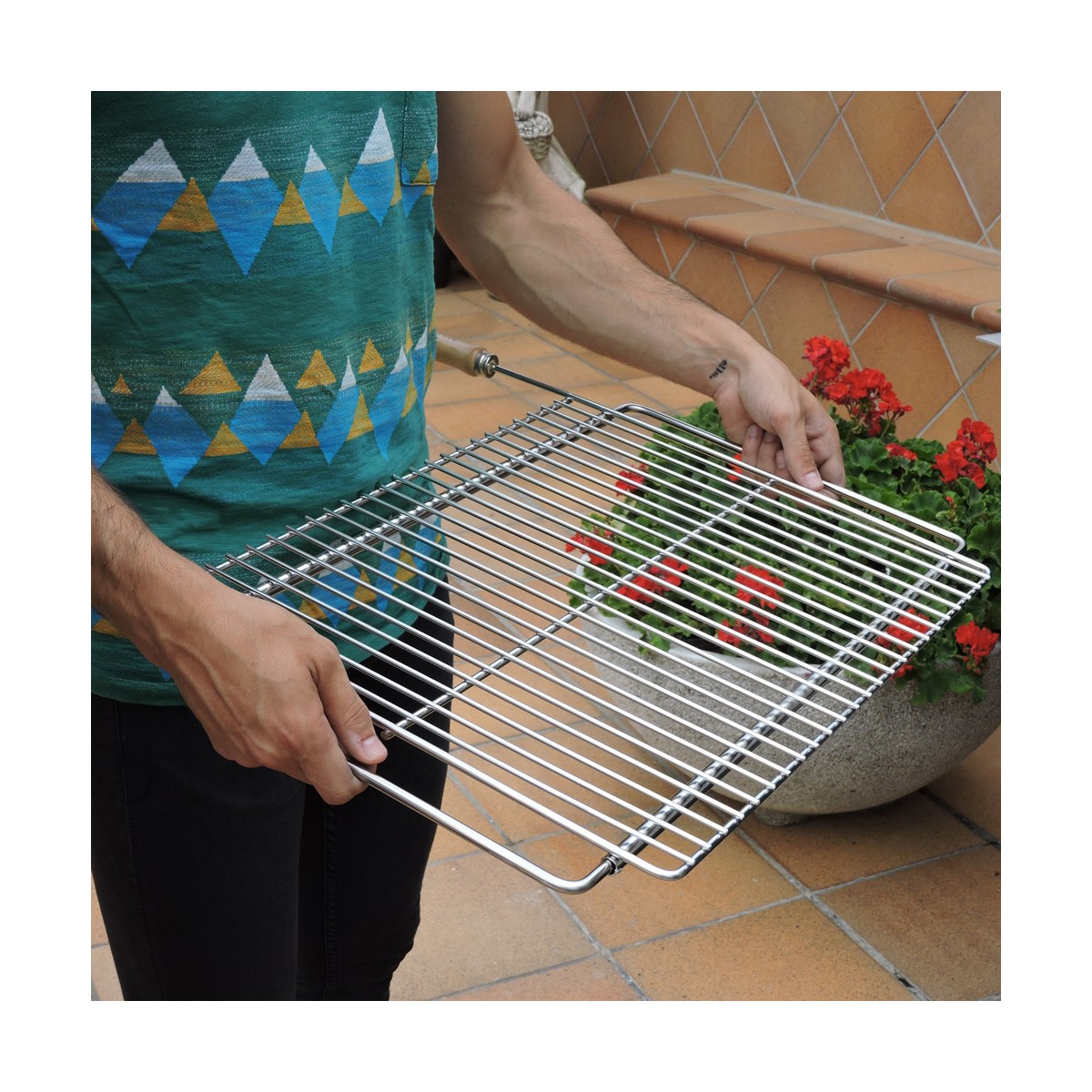 Grill Sauvic Förzinkat stål 50 x 40 cm - 10