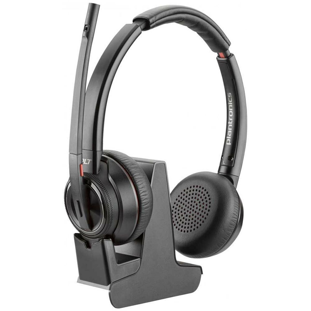 Hörlurar med Mikrofon Poly SAVI W8220-M Svart - 2
