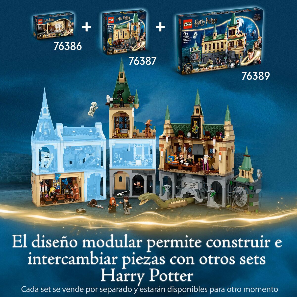Byggsats Lego HARRY POTTER HOGWARTS: CÁMARA SECRETA Multicolour - 3