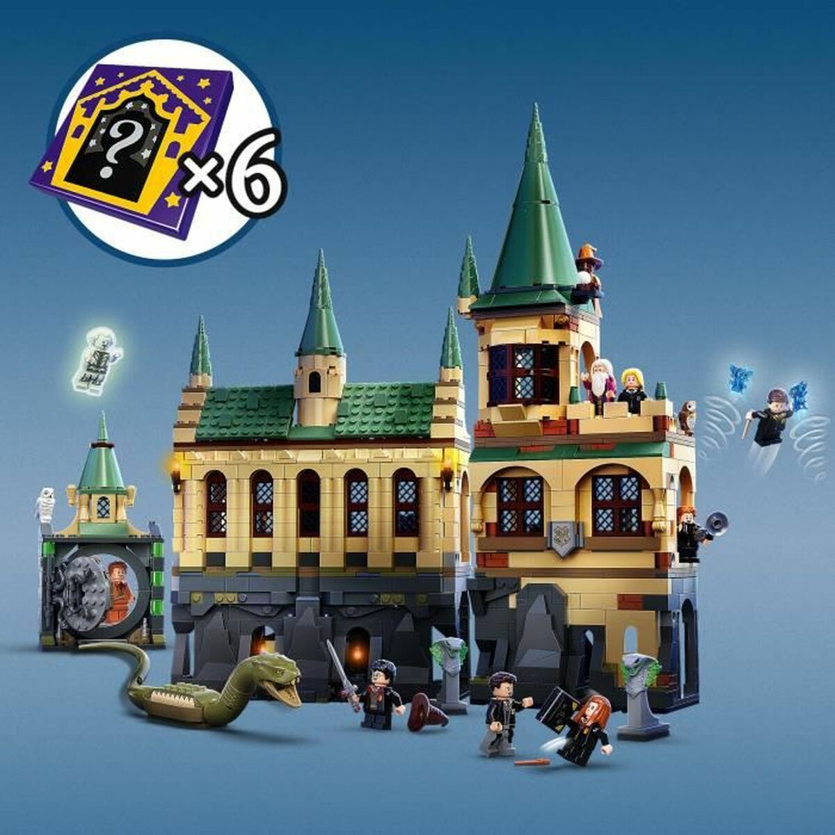Byggsats Lego HARRY POTTER HOGWARTS: CÁMARA SECRETA Multicolour - 10