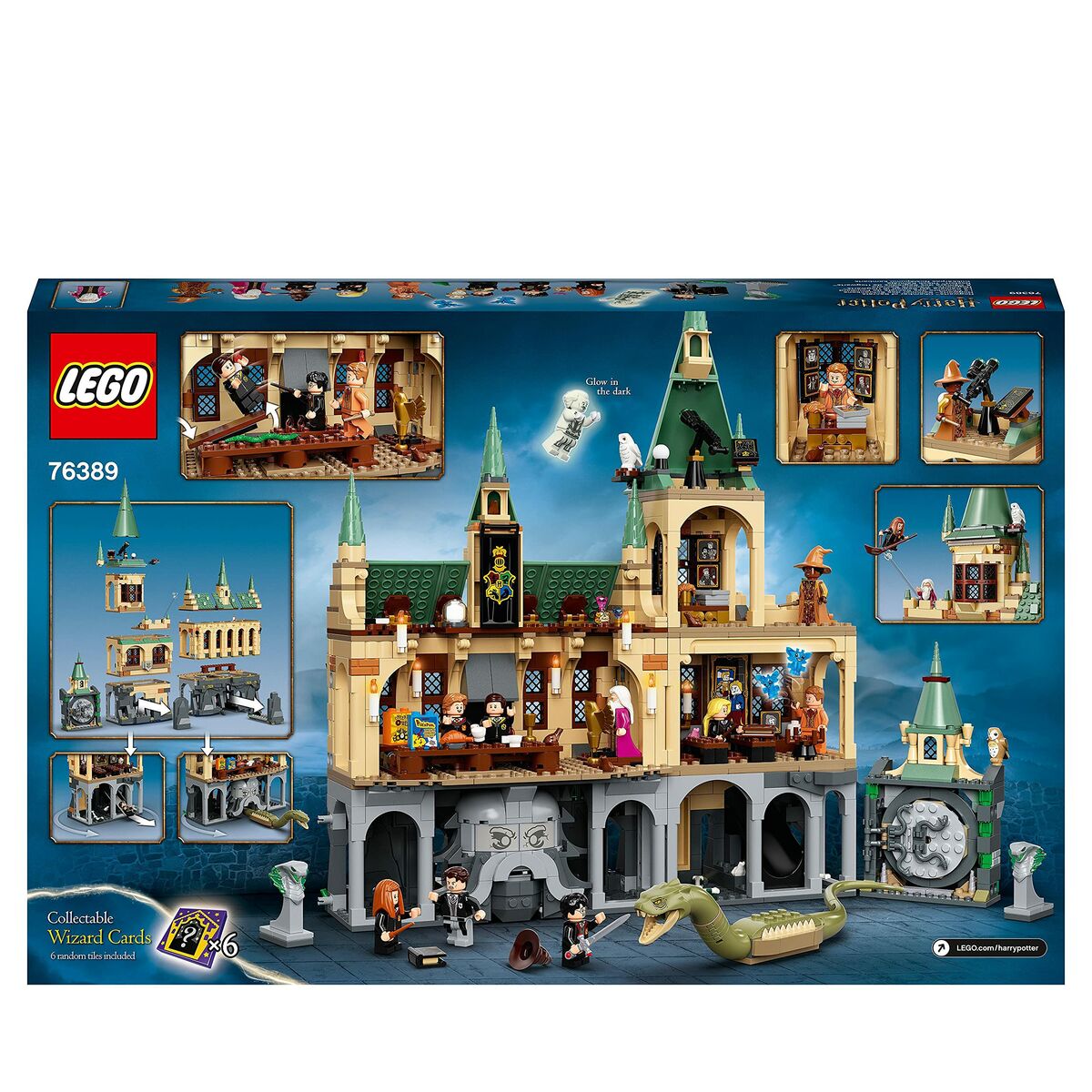 Byggsats Lego HARRY POTTER HOGWARTS: CÁMARA SECRETA Multicolour - 4