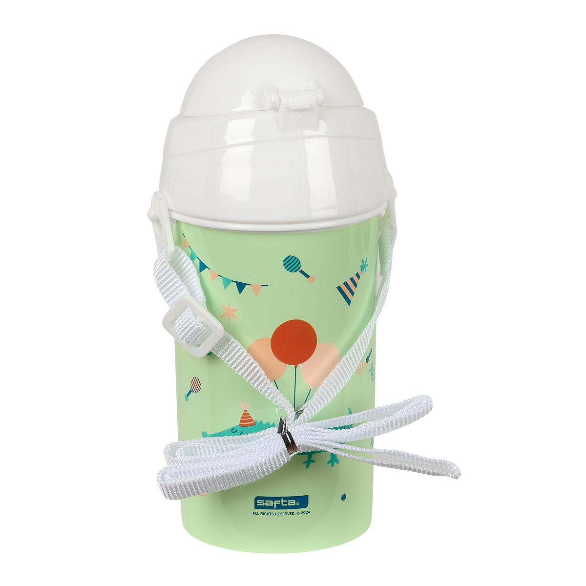 Vattenflaska Safta Fiesta Grön PVC 500 ml - 3