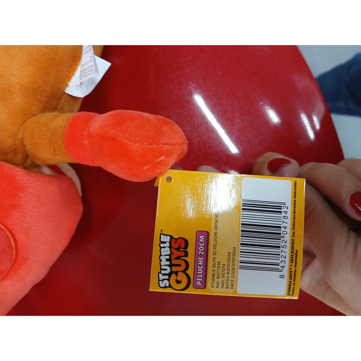 Mjukisleksak Stumble Guys 20 cm - 6
