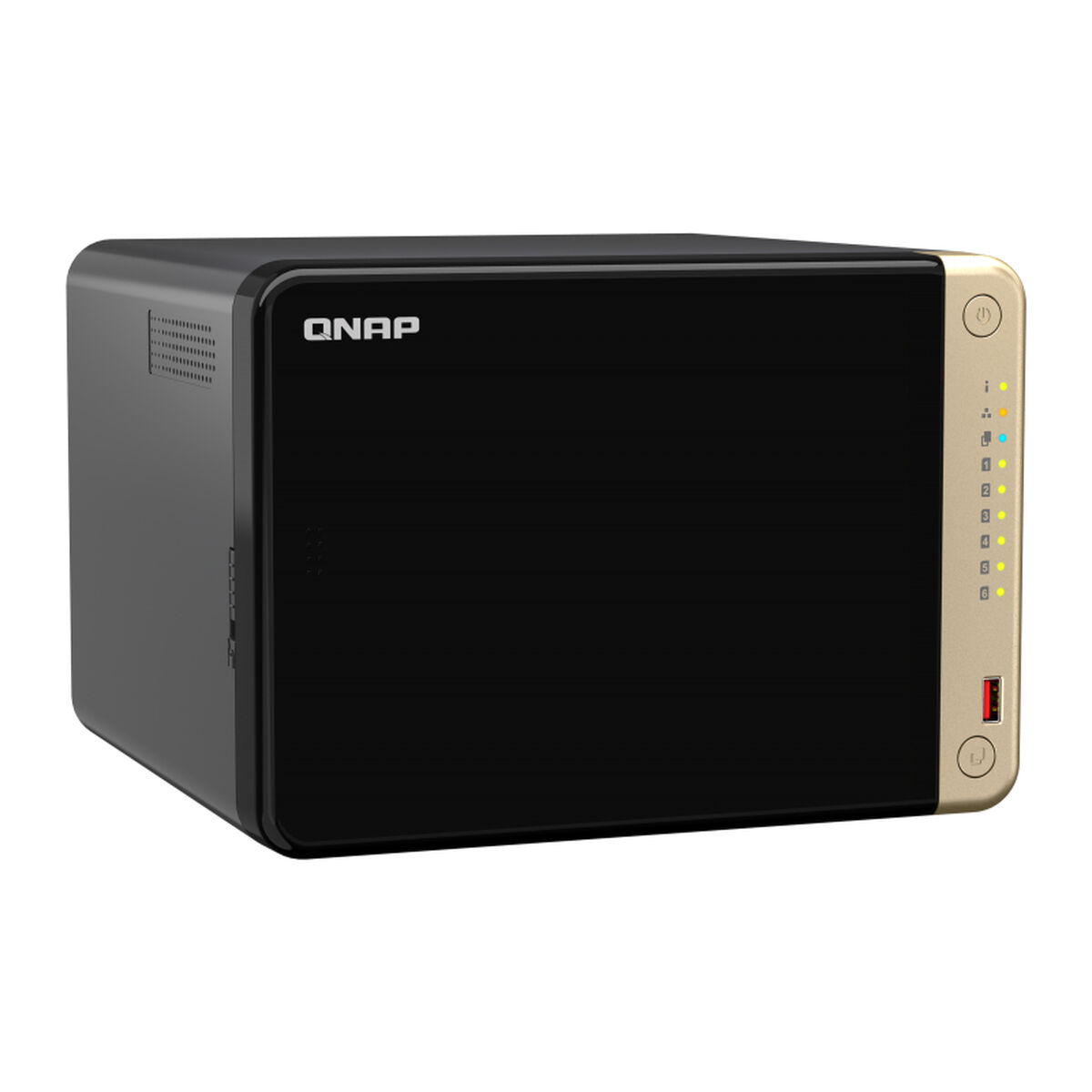 Nätlagringsenhet NAS Qnap TS-664 Svart