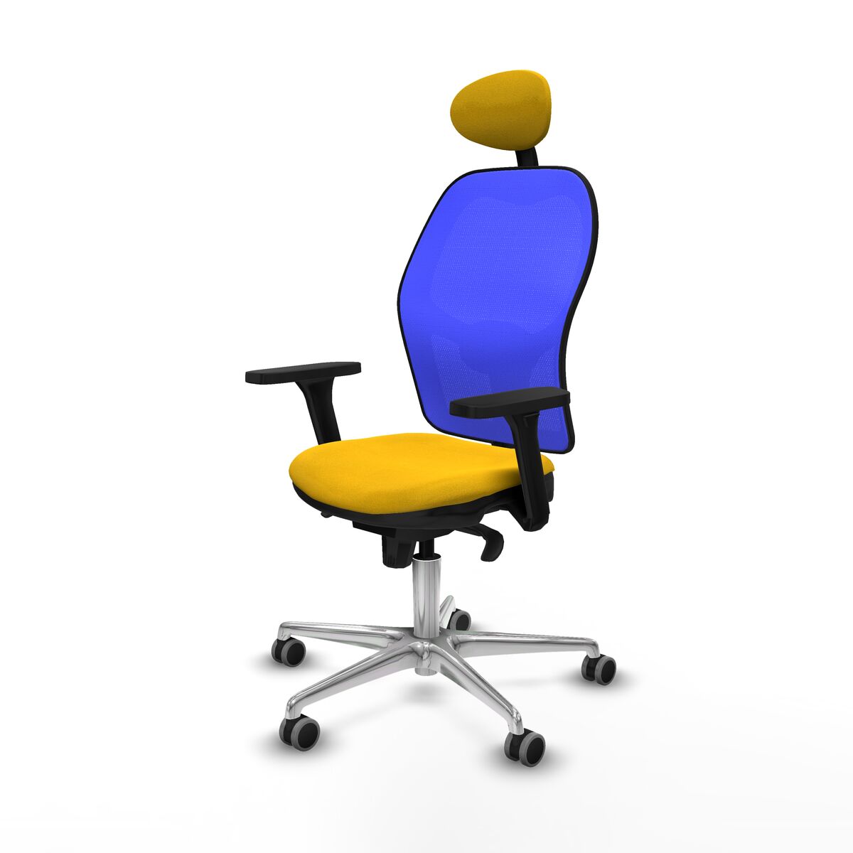 Kontorsstol Piqueras y Crespo 3D086G1 Gul - 2