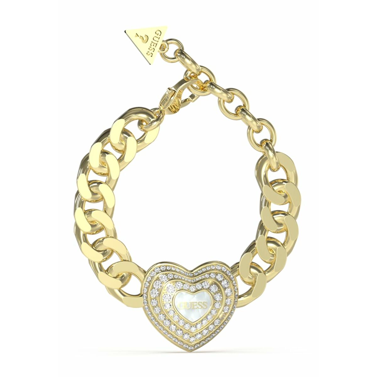 Damarmband Guess JUBB04014JWYGWHS 22 cm